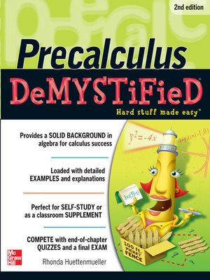 Pre-calculus Demystified - ebook